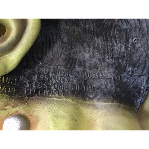 Vintage 1991 Universal Frankenstein Halloween Mask And Nerd Mask Lot Of 2 - Picture 5 of 5